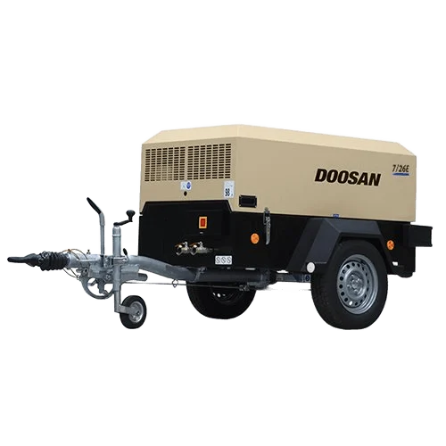 Compressor 2,7 m³, diesel, mobiel, incl. nakoeler extra beeld 2