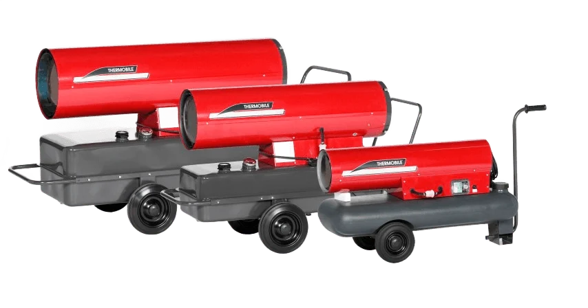 Heteluchtkachel 48 kW indirect gestookt diesel/230 V extra beeld 2