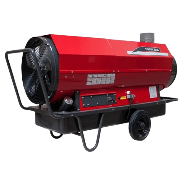 Heteluchtkachel 48 kW indirect gestookt diesel/230 V