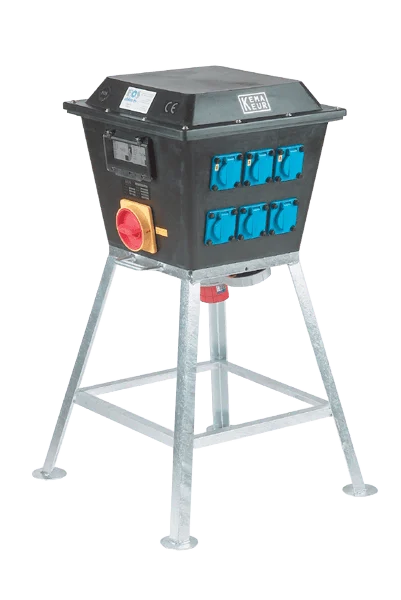 Verdeelkast 63A 2×400 V + 6×230 V